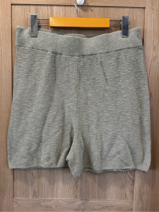 Free People Pants - Free People Beach Knit Shorts Size XL Sage Green